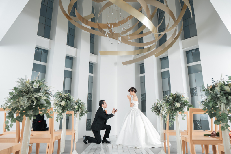 ナイトチャペルでお二人だけの時間&hellip;