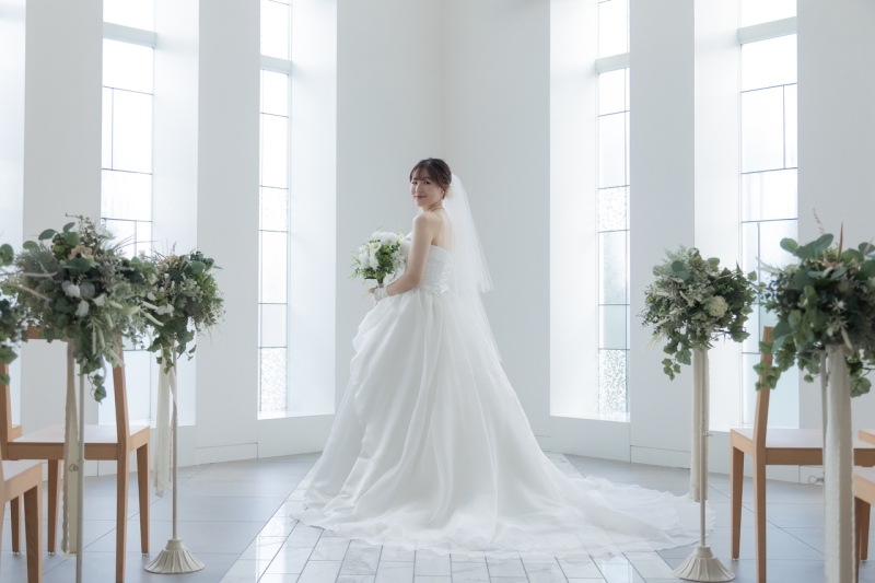 新婦様の美しいドレス姿!