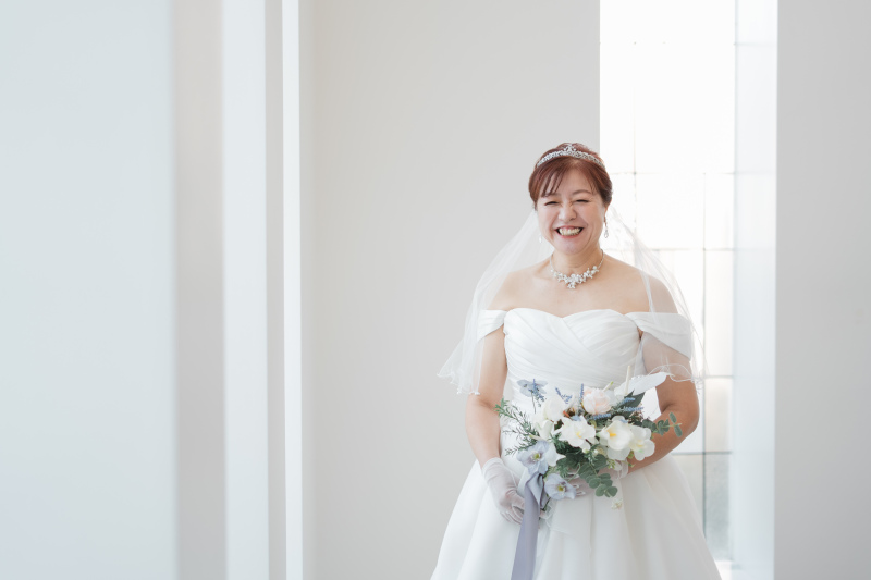 とびっきりの笑顔で