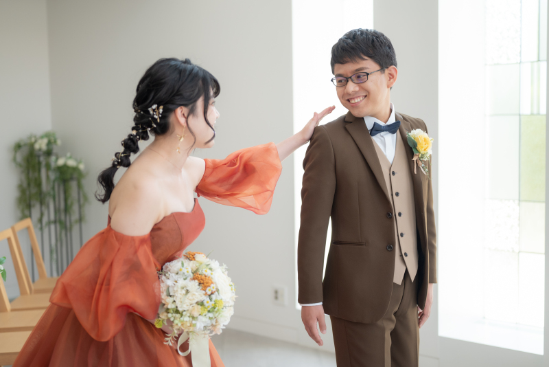 嬉し恥ずかし！笑顔でご対面＾＾