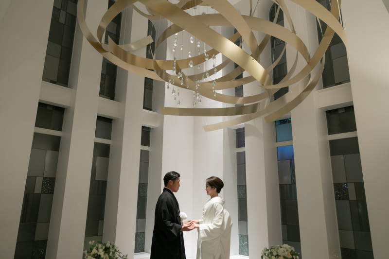 夜のチャペルで…