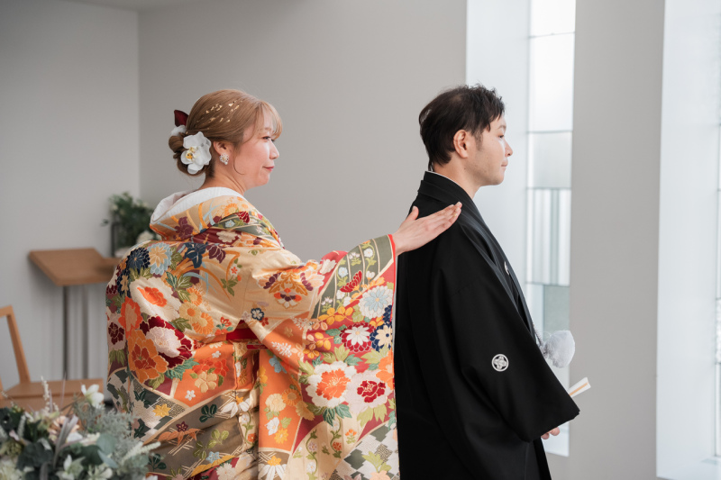 先程と同じように肩トントン♪