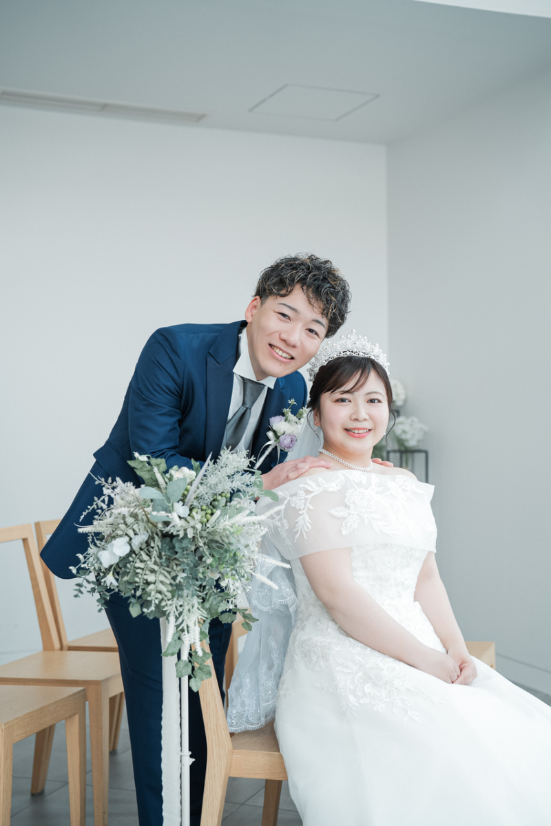 お二人の仲の良さが伝わるように・・・