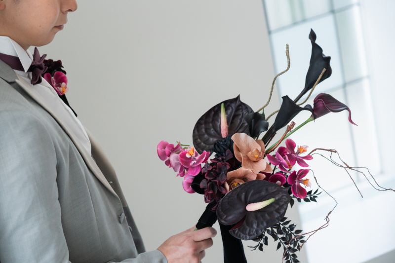 ブーケを見つめる時間