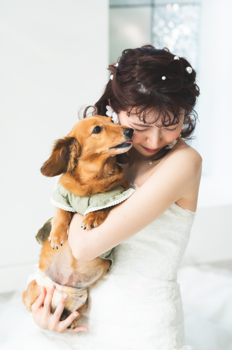 ペットとの撮影ももちろん◎