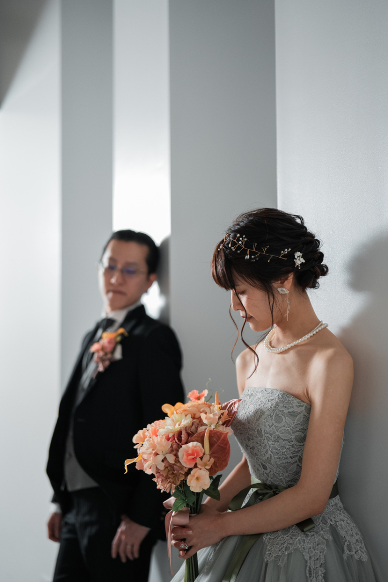 カラードレスへチェンジ