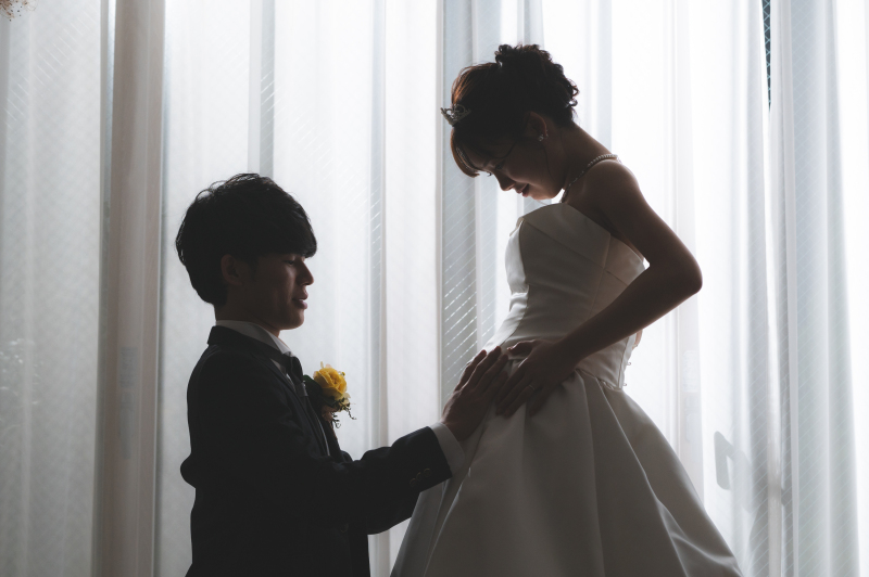 シルエット風に