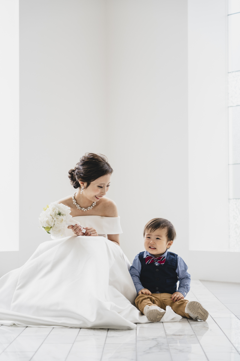 お子様もおめかしして☆