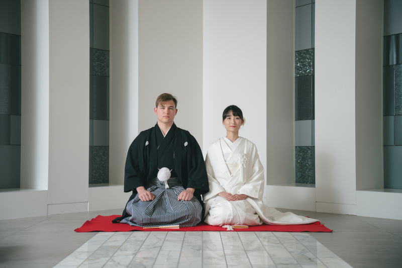 和装姿がとても凛々しく美しい一枚です