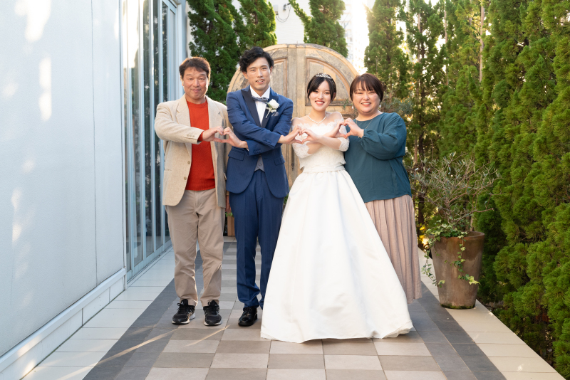 ハートでつながる家族愛