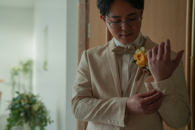 洋装でもご撮影しております!