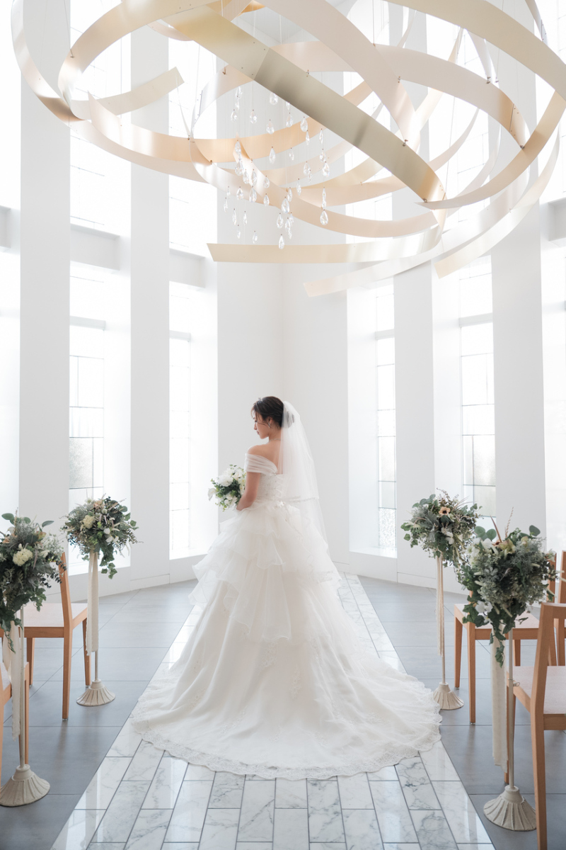 新婦様のソロショット！