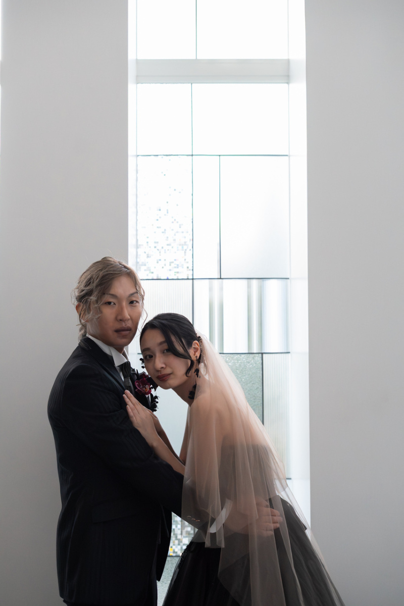 ブラックコーデでフォトウェディング！！