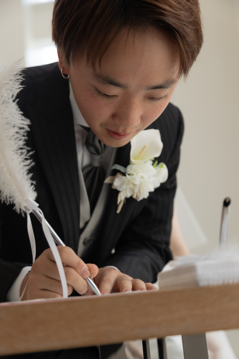 皆様で誓約書にご署名