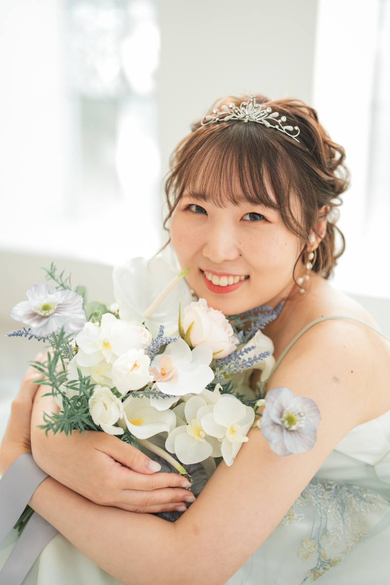 最後は新婦様の可愛い1枚♡