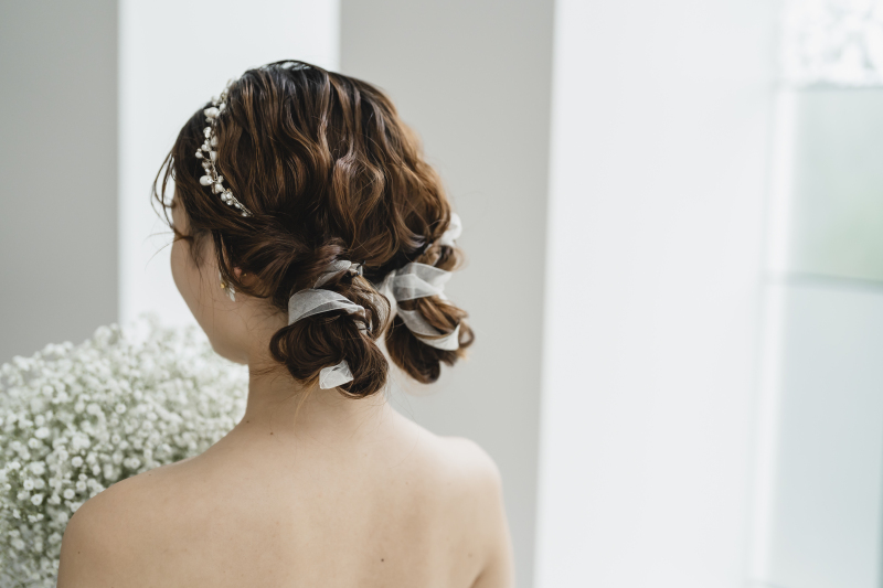 キュートなヘアスタイル！