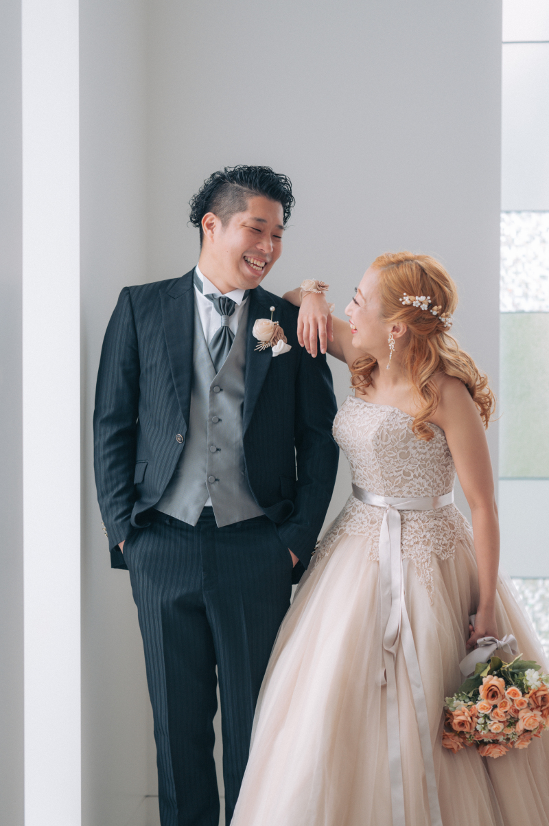 お二人の普段の仲良しさが伝わるショット♡