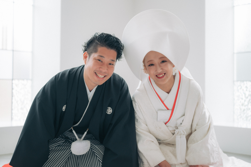 にこにこの正座ショット