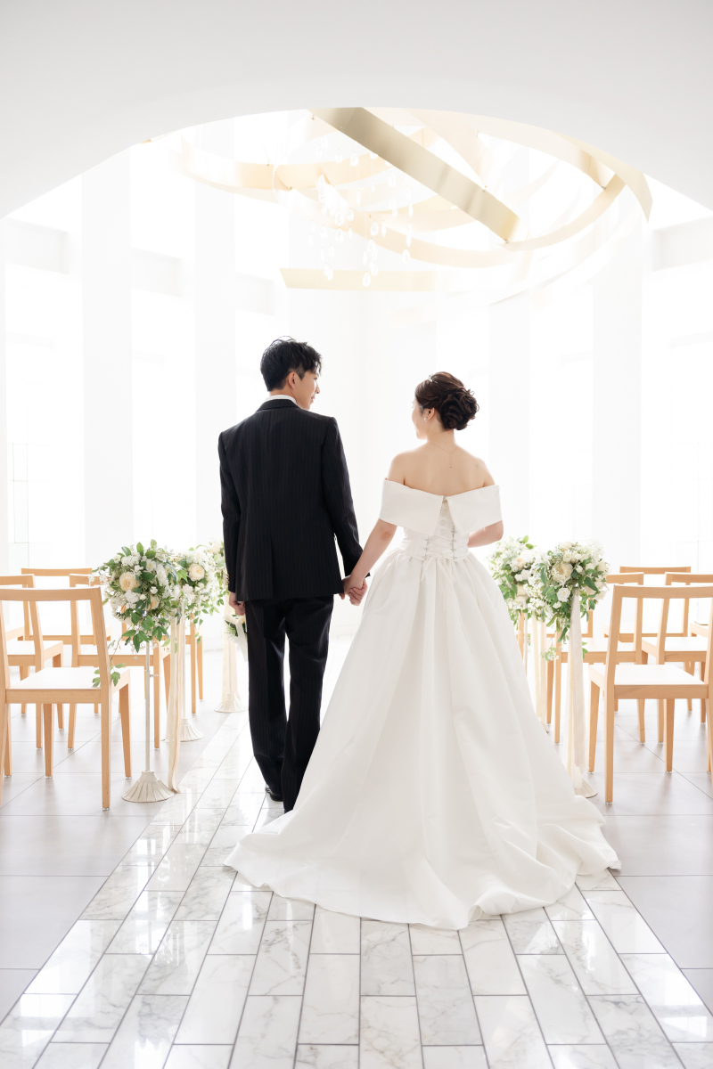 後ろ姿まできれいに！