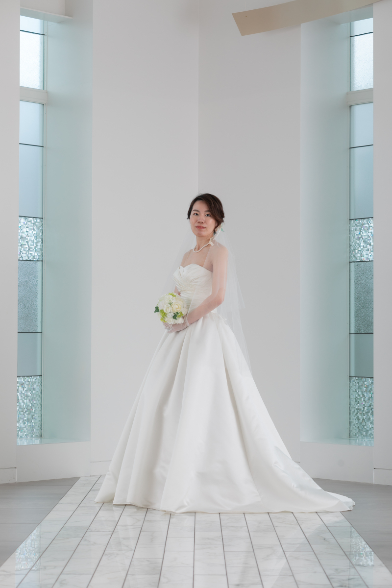 素敵なウェディングドレス姿ですね＾＾