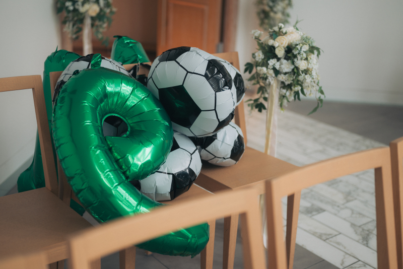 バルーンたち待機中…