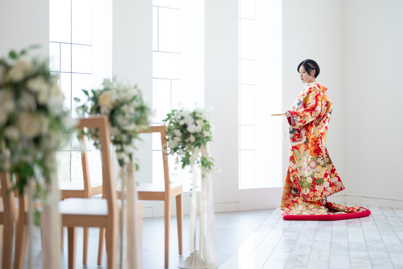 もちろんチャペルでも！