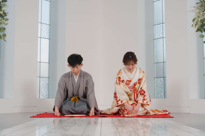 色打掛から撮影スタート☆