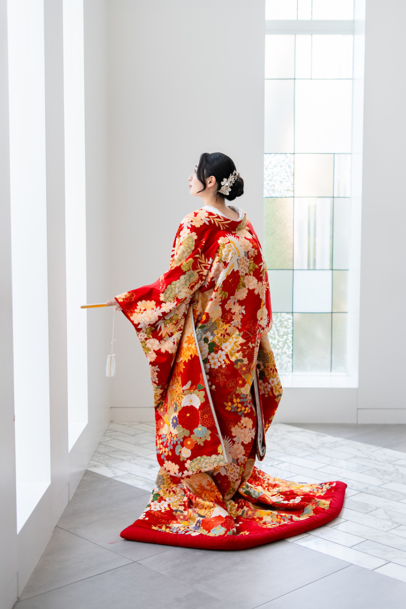新婦様の色打掛ソロショット＾＾