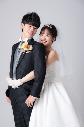 スタジオでマタニティーフォト