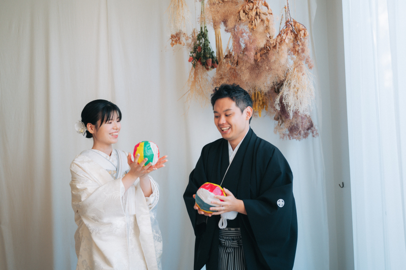 紙風船で楽しい雰囲気に♪