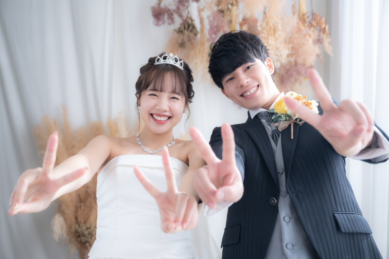 後半はとびっきりのスマイルで