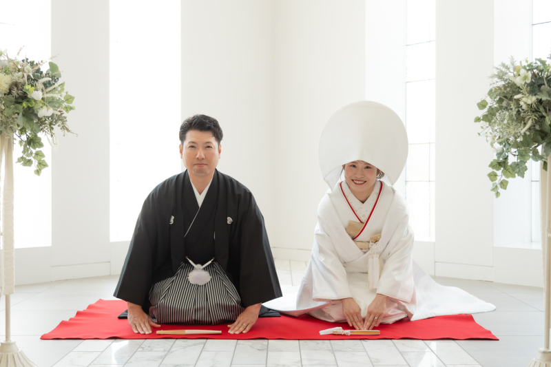 白無垢にはどんなを髪型をイメージされてますか?