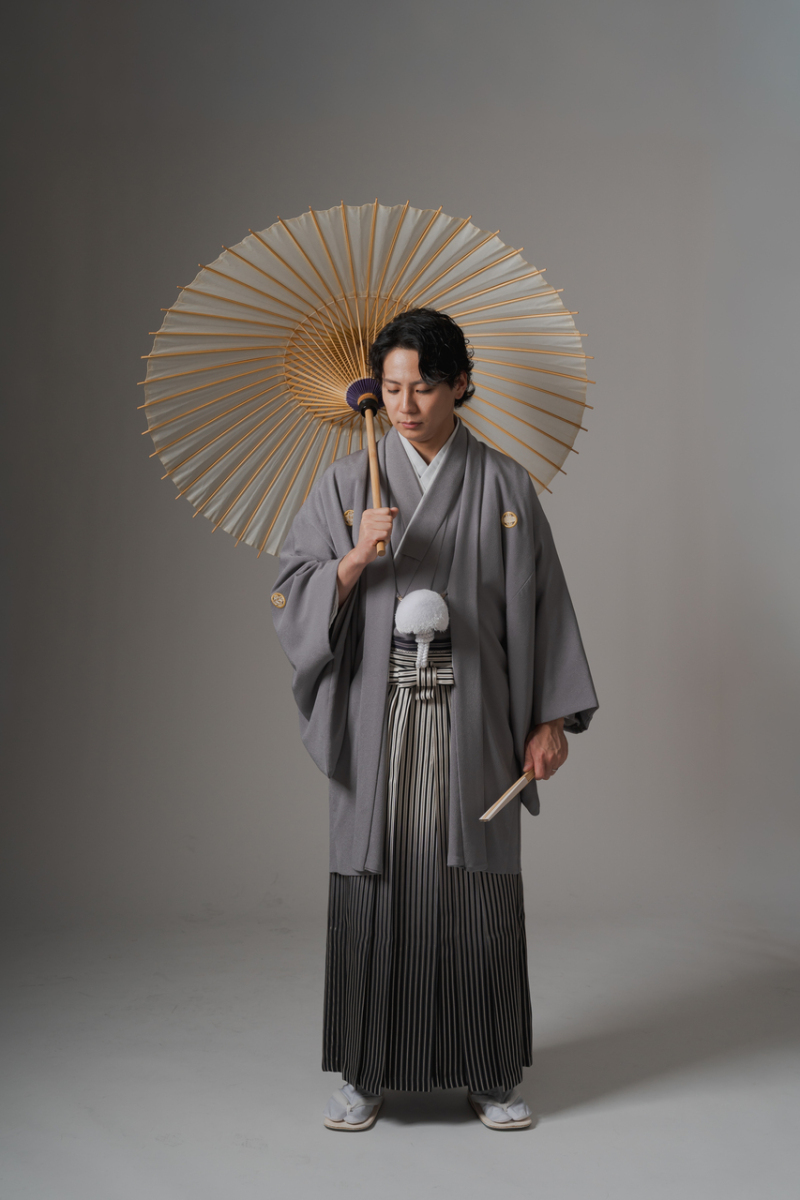 新郎様はモノトーンに！