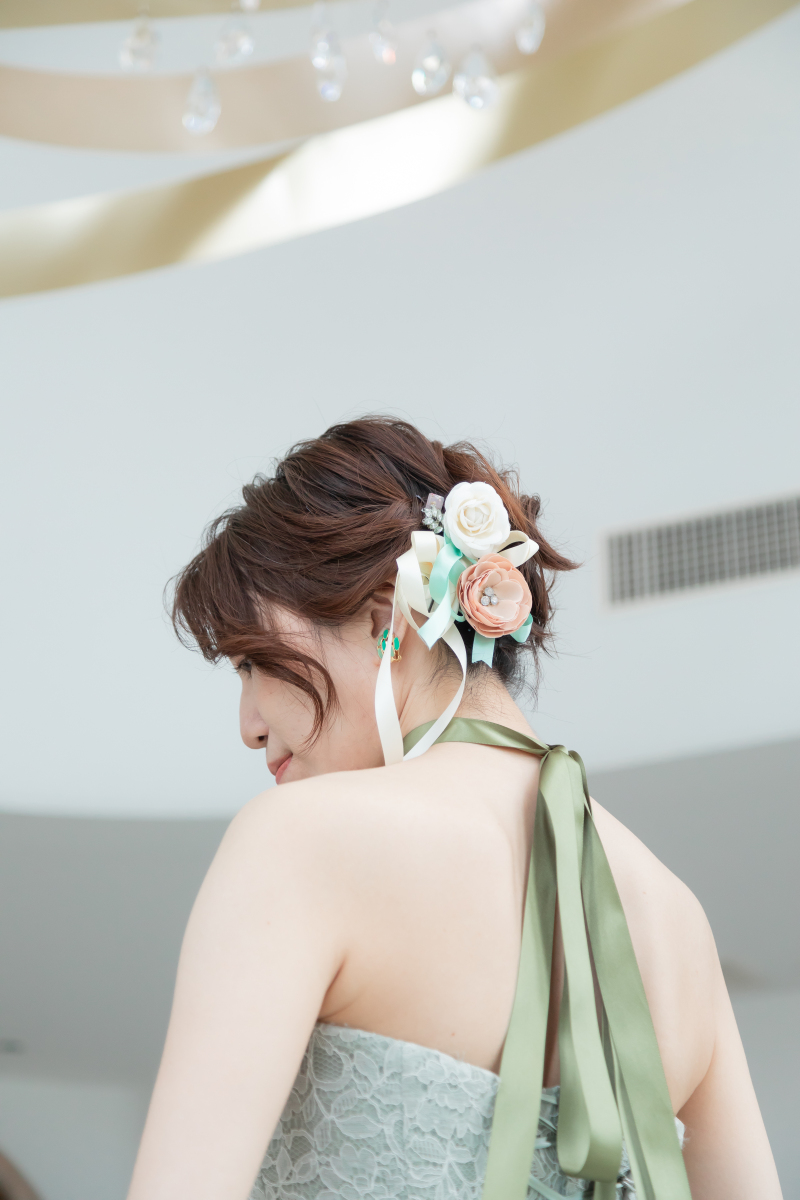 可愛らしい髪飾りをお持ち込みされました♪