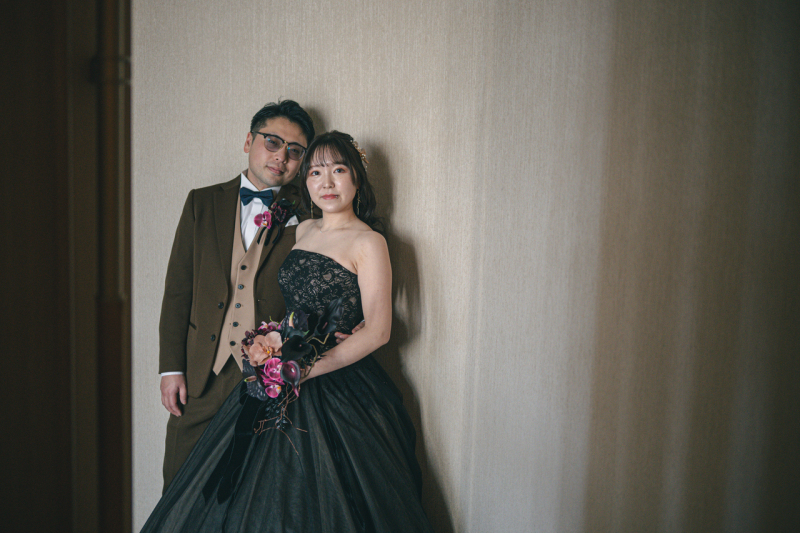 ブラックドレスでもご撮影