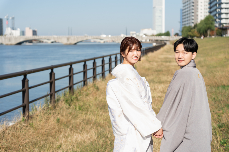 歩きながら振り向きながら・・・