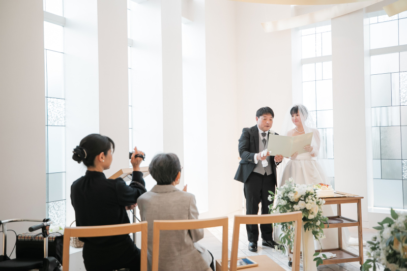 新郎新婦からゲストへの感謝のメッセージ