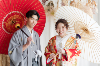 色打掛×色紋服