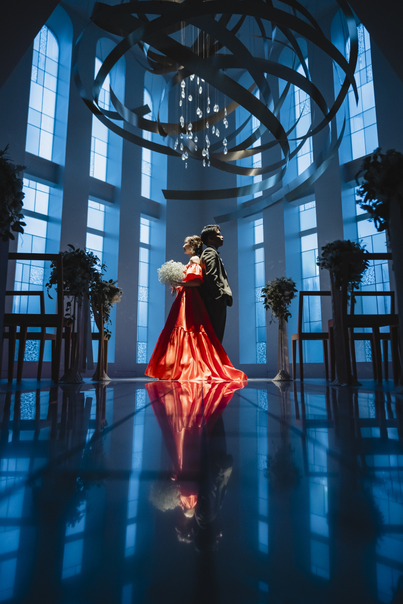 カスミソウのブーケ×可愛いヘアスタイル＝とってもオシャレで可愛い♪