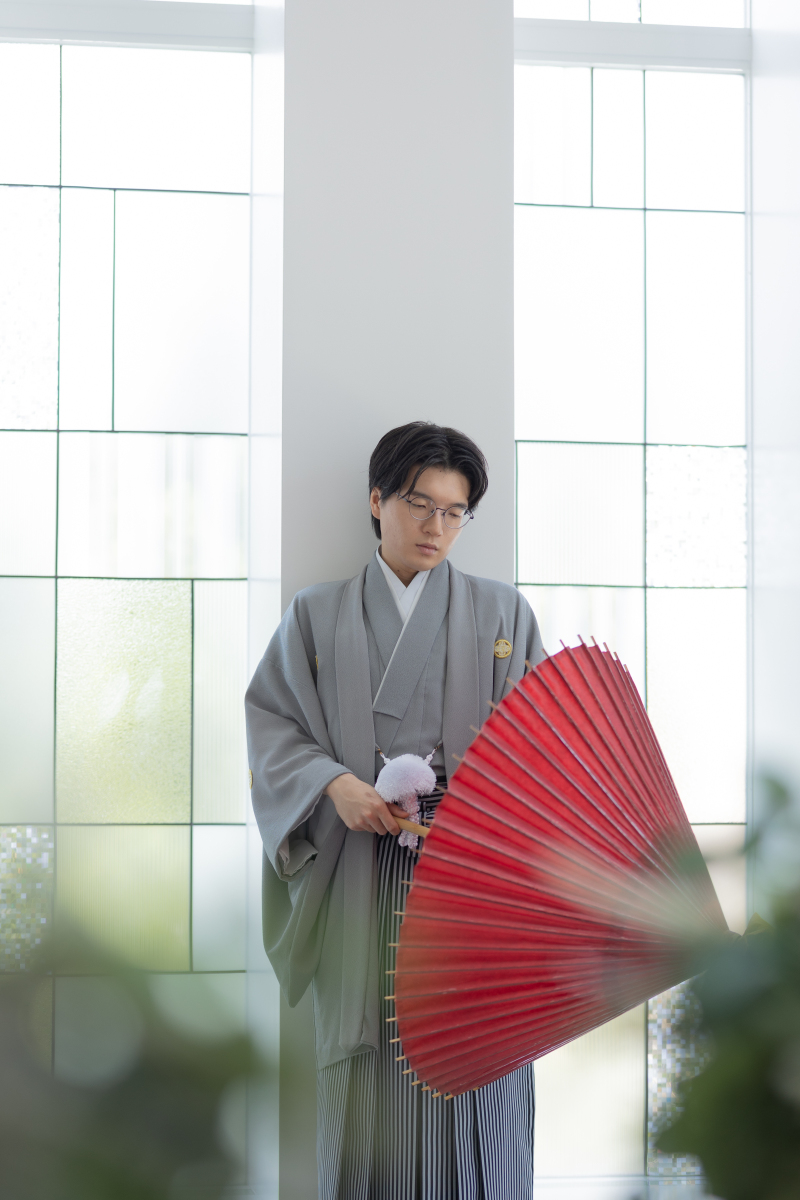 しっとりと落ち着いている新郎様