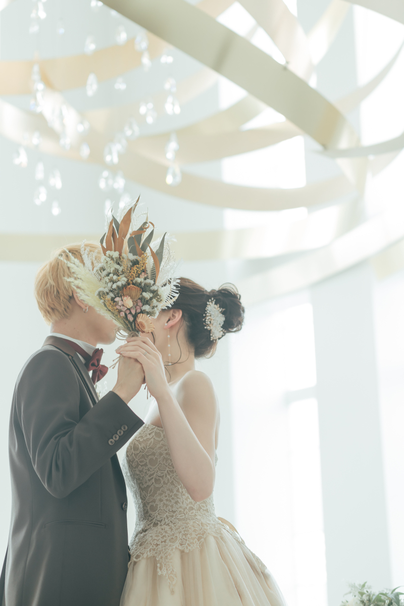 ラストは新郎新婦のツーショットで！