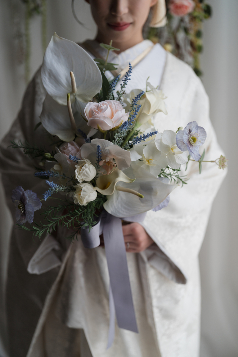 和装×ブーケ