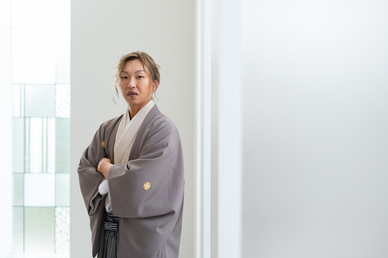 新郎様もソロでご撮影