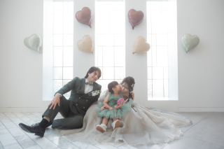 お子様と一緒にラブリー撮影♡