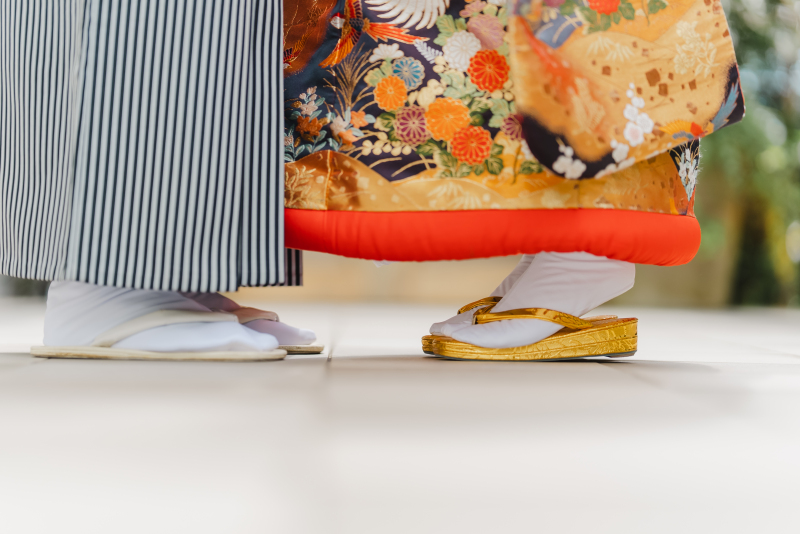 お足元からも幸せが伝わってきますね＾＾