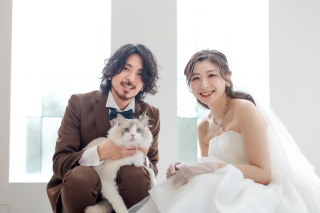 ペットとの撮影