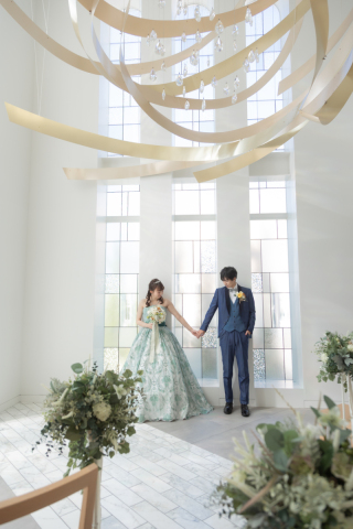 小さな結婚式 新潟店_チャペルⅡ(洋装カラードレス)