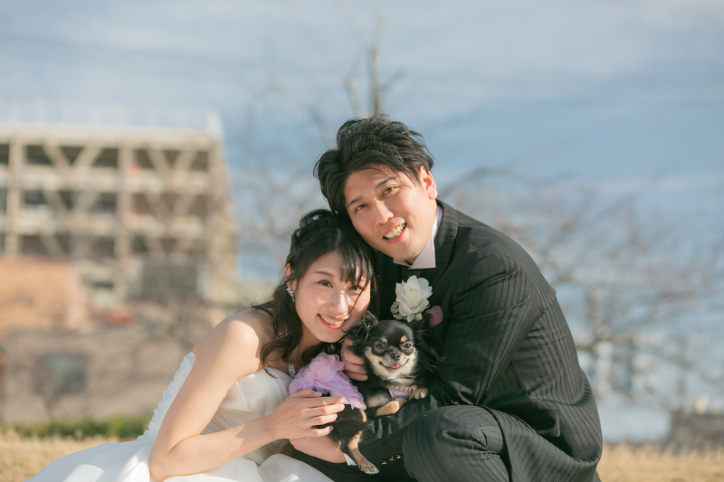 ～ペットと一緒に撮影もできます～