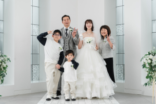 小さな結婚式 新潟店_ファミリーフォト