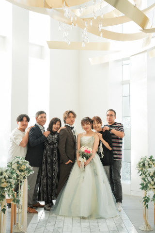 小さな結婚式 新潟店_ファミリーフォト　絆